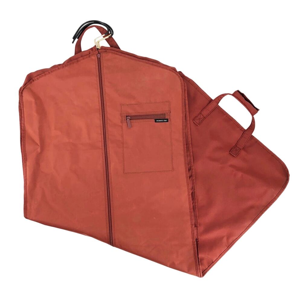 80s Member’s Only hanging travel bag 1980s vintage